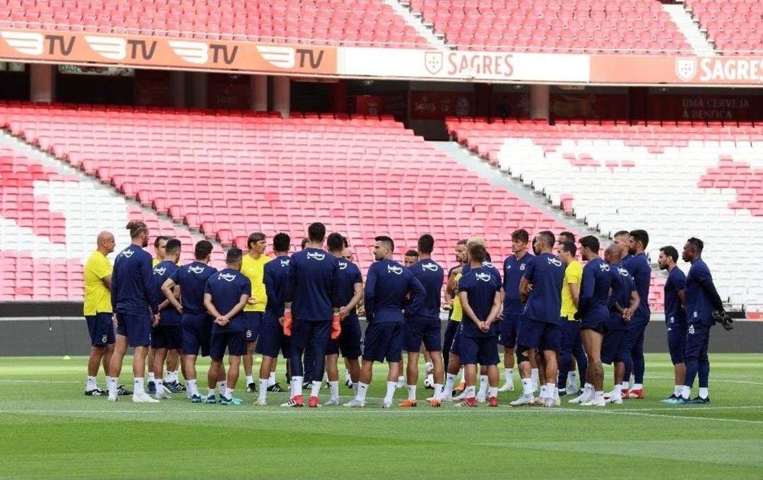 Fenerbah&ccedil;e, Benfica Ma&ccedil;ı Hazırlıklarını Tamaladı
