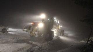 Denizli-antalya Karayolunda Ulaşıma Kar Engeli