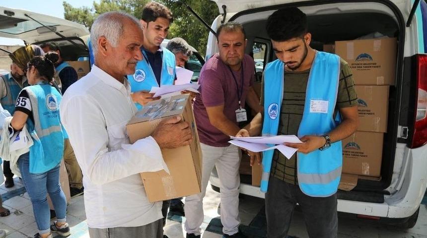 Eyy&uuml;biye Belediyesi, &Ccedil;&ouml;lyak Hastalarına Gıda Yardımında Bulundu