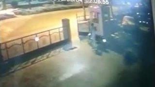 Motosiklet Hırsızları Güvenlik Kamerasında