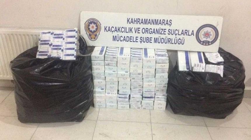 Kahramanmaraş&rsquo;ta Ka&ccedil;ak Sigara Operasyonu