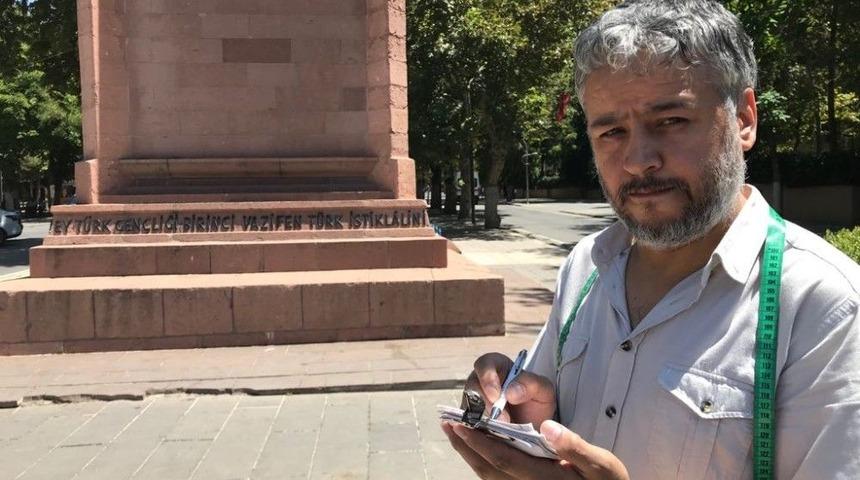 Malatyalı Terziden &Ccedil;ıplak Heykel İ&ccedil;in İlgin&ccedil; Form&uuml;l