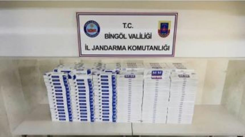 Bing&ouml;l&rsquo;de 5 Bin Paket Ka&ccedil;ak Sigara Ele Ge&ccedil;irildi