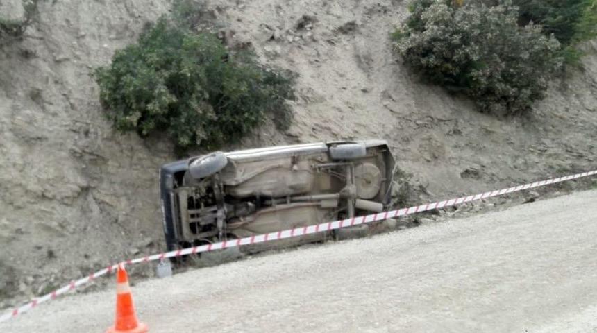 Han&ouml;n&uuml;de Trafik Kazası: 5 Yaralı