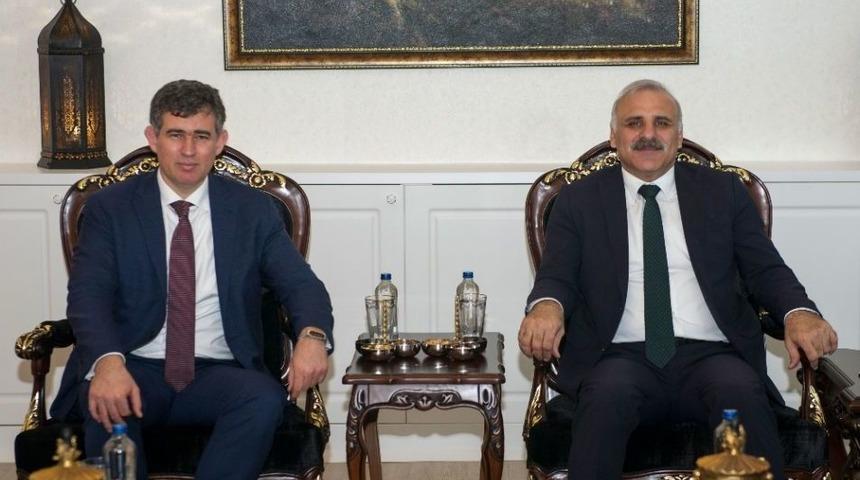 Metin Feyzioğlu&rsquo;ndan Vali Zorluoğlu&rsquo;na Ziyaret