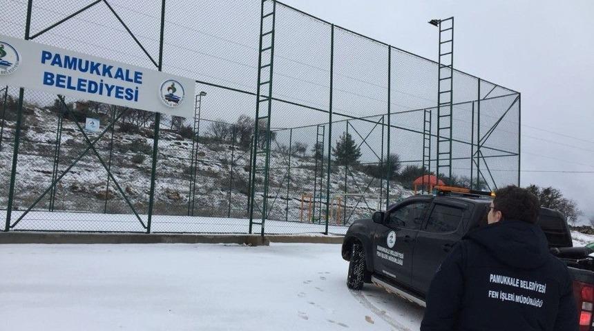 Denizli&rsquo;de Y&uuml;ksek Mahallelerde Kapanan Yollar A&ccedil;ılıyor