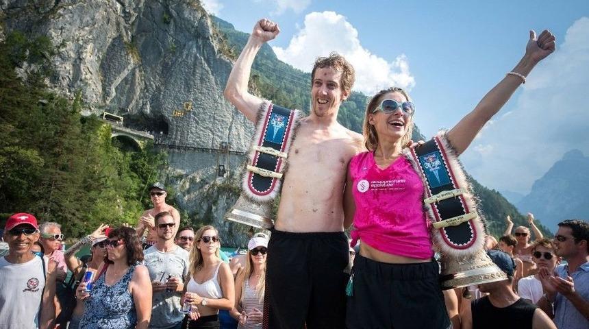 Cliff Diving İsvi&ccedil;re&rsquo;de Hunt Ve Richard Kazandı