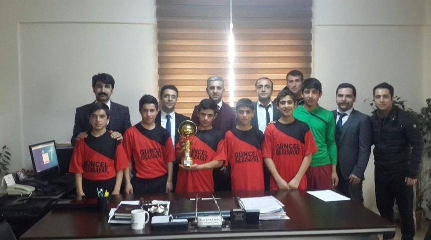 Hamur Ybo Ağrı İl Birinciliği Elde Etti