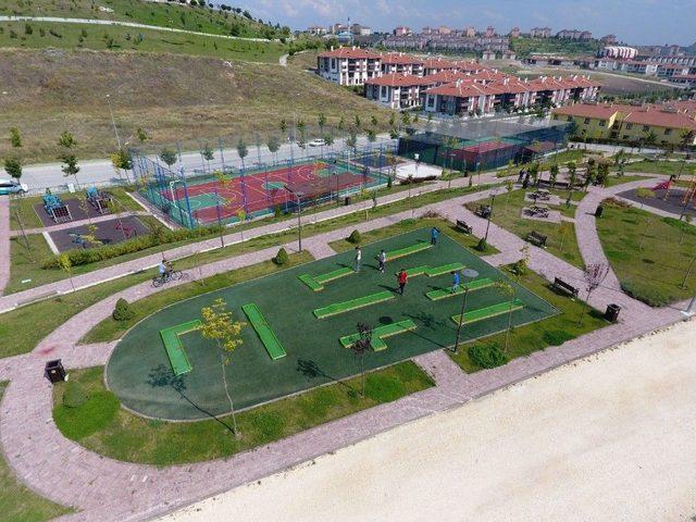 Odunpazarı’nda Çocuklar Mini Golfle Tanıştı