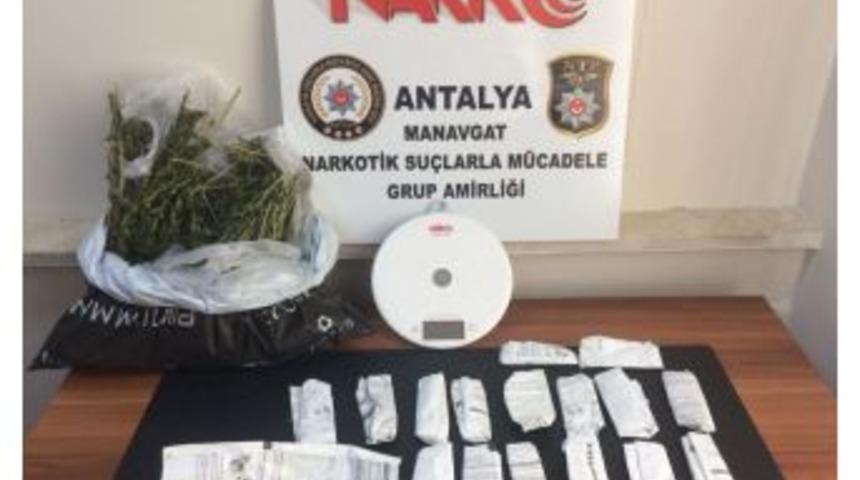 Manavgat&rsquo;ta Uyuşturucuya Kağıtlı Kamufle