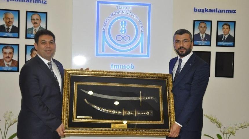 Mmo Konya Şubesinde Devir Teslim T&ouml;reni Yapıldı