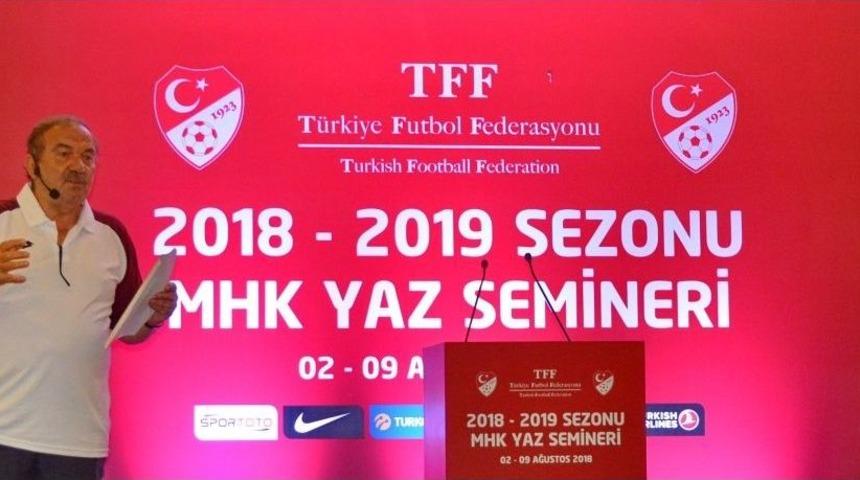 A Klasman Hakem Ve Yardımcı Hakem Yaz Semineri Sona Erdi