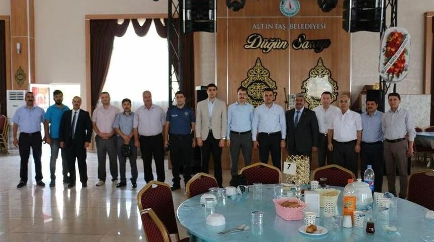 Cumhuriyet Savcısı Muhammet Şahin Altıntaş&rsquo;a Veda Etti