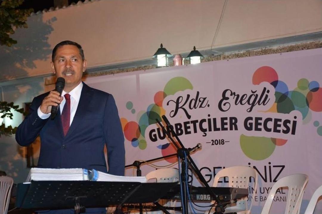 Başkan Uysal Gurbet&ccedil;iler Gecesi D&uuml;zenledi