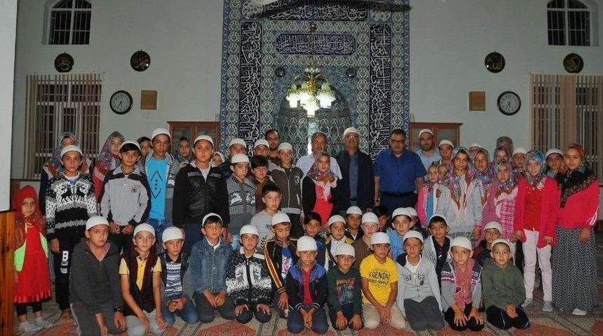 Başkan Akkaya &Ccedil;ocuklarla Sabah Namazında Buluştu