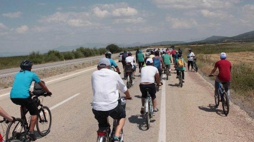 Beyşehir&rsquo;de Halk Bisiklet Turu