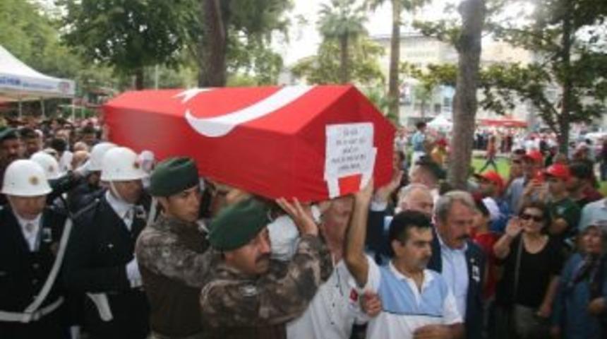 Denizli Şehidini Uğurladı