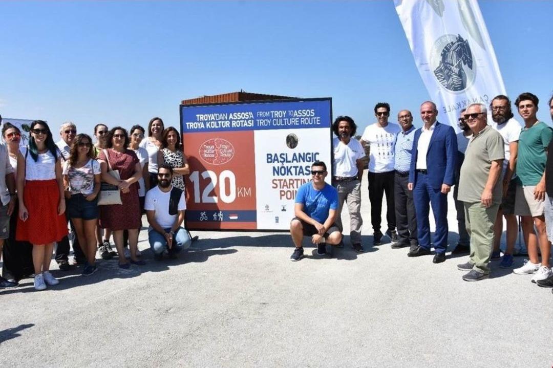 2018 Troya Yılında Troya&rsquo;dan Assos&rsquo;a &lsquo;troya K&uuml;lt&uuml;r Rotası&rsquo;