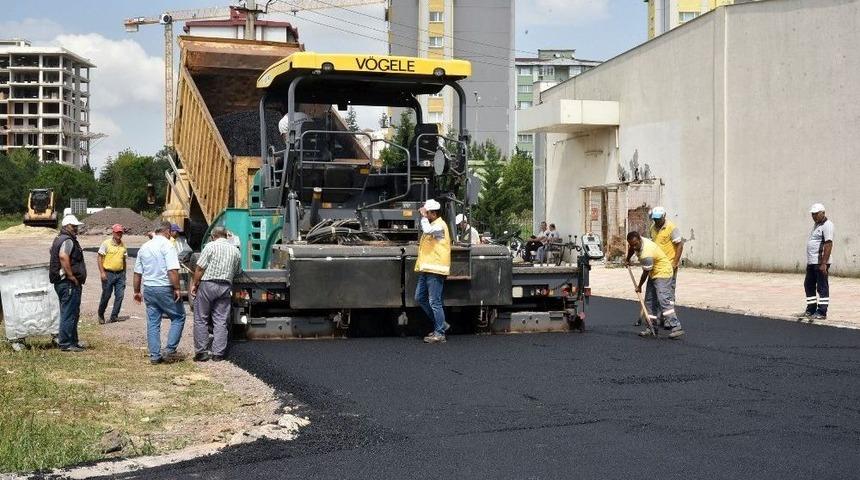 Çorlu’da Asfaltlama Çalışmaları