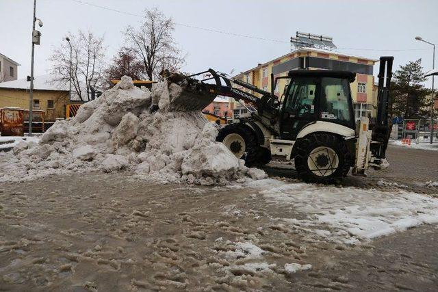 Varto’da Kar Temizleme Çalışması