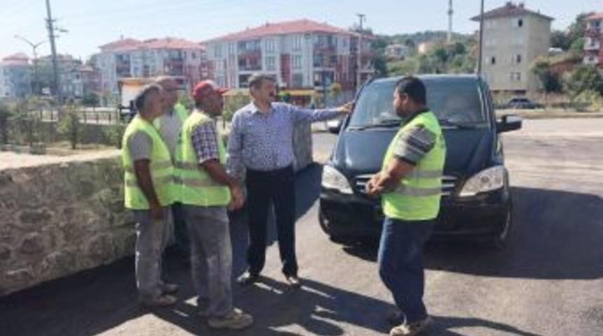 Başkan Akın, &Ccedil;alışmaları İnceledi