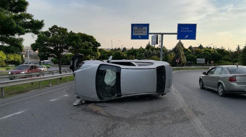 Takla Atan Ara&ccedil;tan Burnu Kanamadan &Ccedil;ıktı