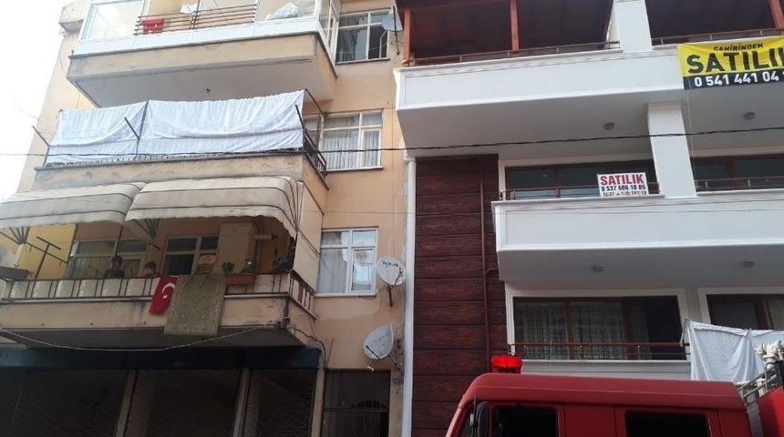 Fırında Unuttuğu Yemek Yangına Sebep Oldu