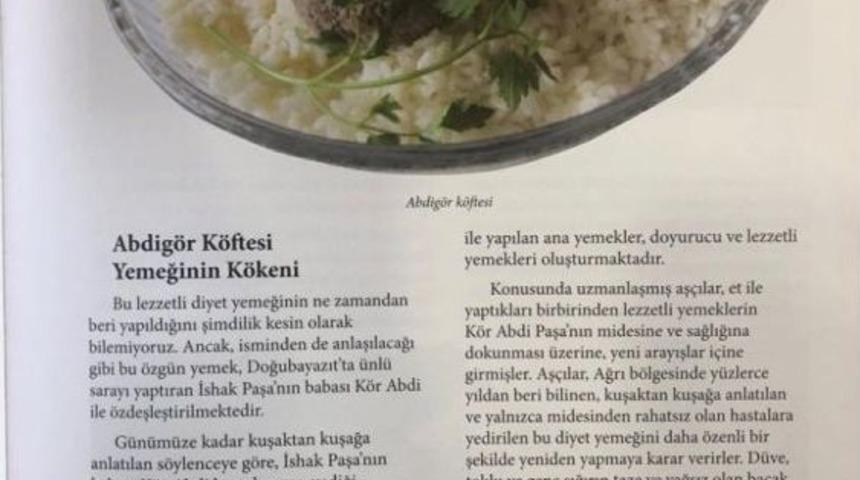 Ağrı&rsquo;ya Ait 180 &Ccedil;eşit Yemek Kitaplaştırıldı