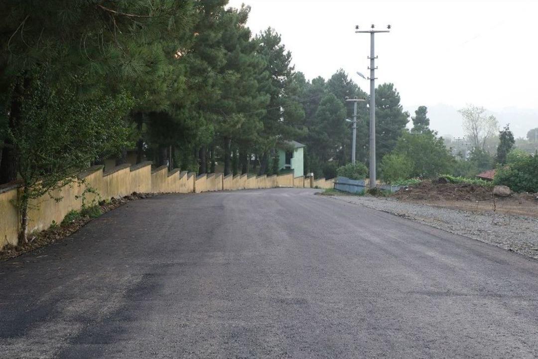 Kocaali&rsquo;de Asfalt &Ccedil;alışmaları Tamamlandı