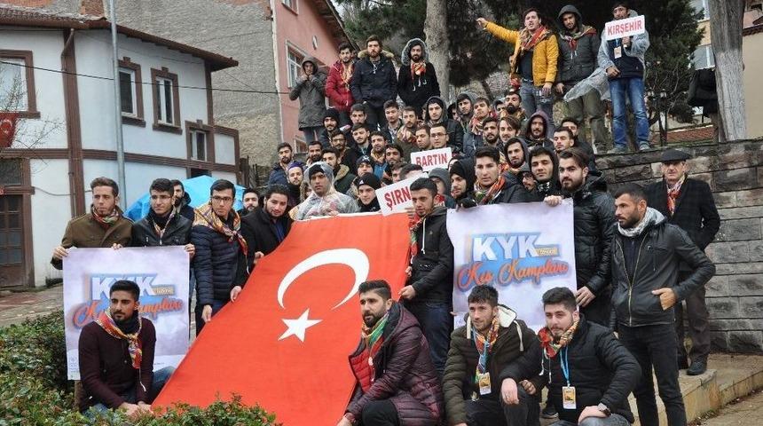 120 &Ouml;ğrenci Kyk Kış Kampı İ&ccedil;in Bilecik&rsquo;te