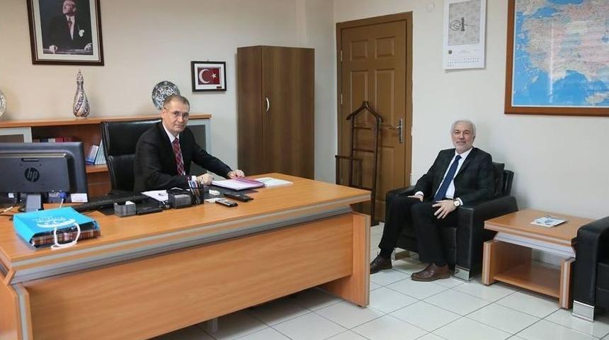 Başkan Kamil Sara&ccedil;oğlu, Vali Yardımcılarını Ziyaret Etti