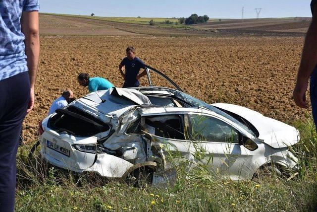 Hurdaya Dönen Araçtan Sağ Çıktı