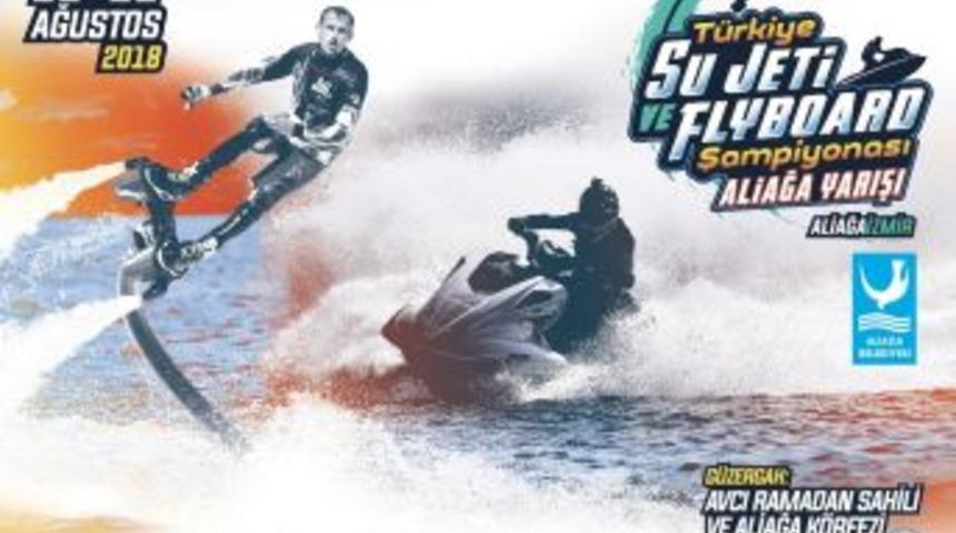 Aliağa, T&uuml;rkiye Su Jeti Ve Flyboard Şampiyonası&rsquo;na Hazırlanıyor
