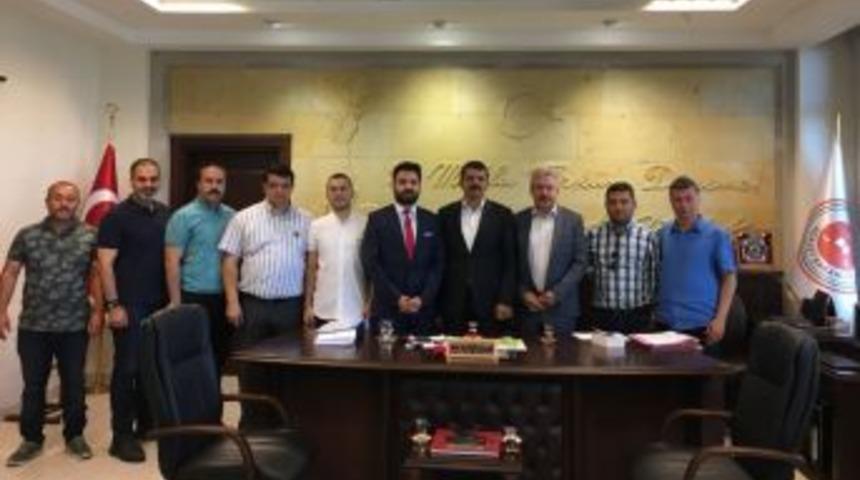 Nevşehir Belediyespor Y&ouml;netimi Başsavcı Şahin&rsquo;i Ziyaret Etti