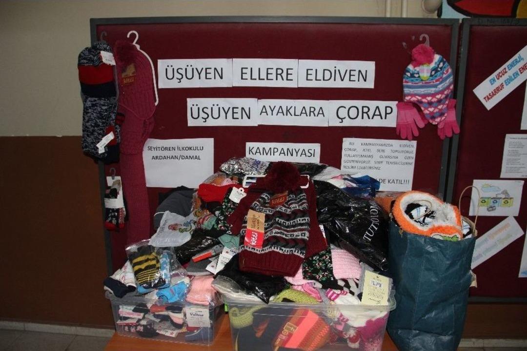 Minik Y&uuml;reklerden Isıtan Kampanya