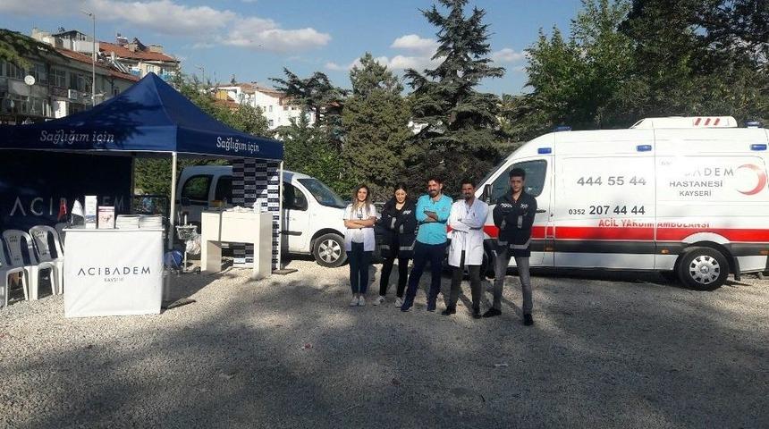 Acıbadem Kayseri Hastanesi’nden 36. Uluslararası Aşık Seyrani Kültür Ve Sanat Festivali’ne Sağlık Desteği