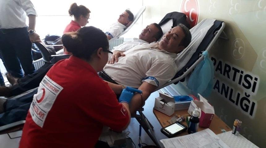 Mhp’den Kan Bağışı Kampanyası