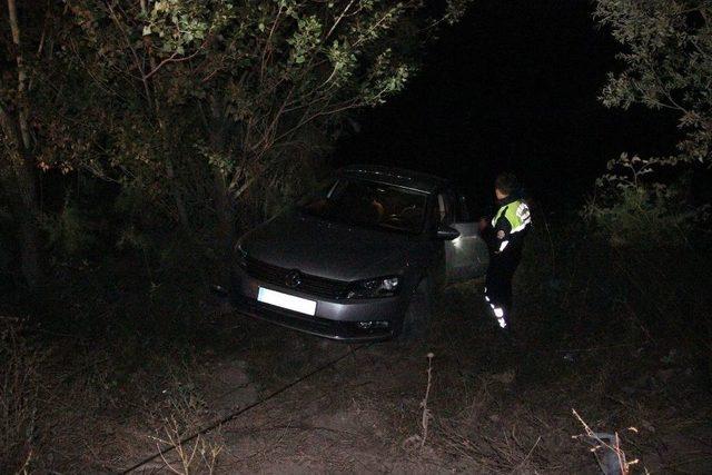 Gittiği Yol Nehre Çıktı, Kazadan Yara Almadan Kurtuldu