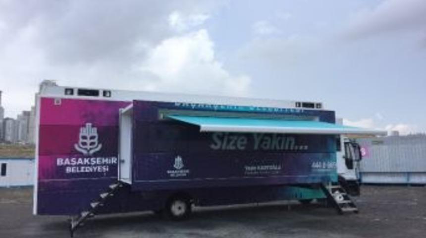 Başakşehir&rsquo;de Mobil Taziye Tırı Hizmeti