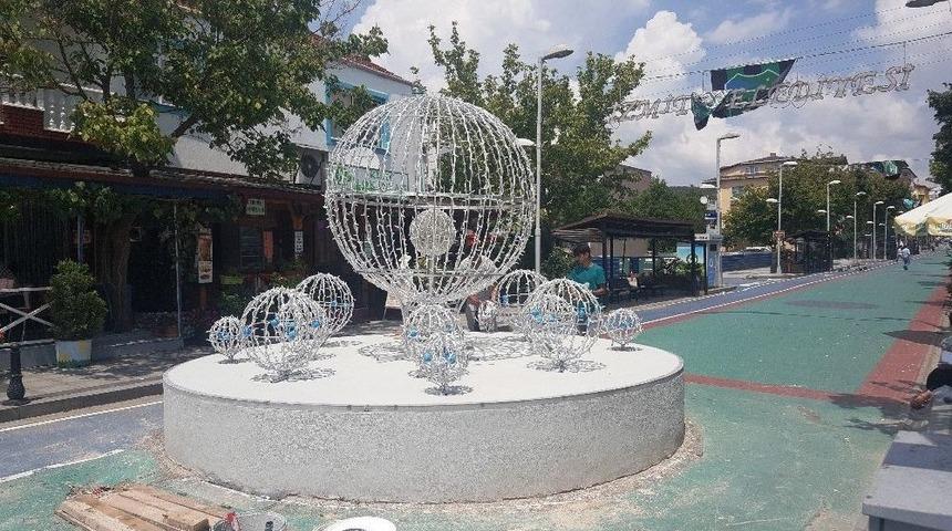 Alikahya&rsquo;ya Dekoratif Aydınlatma