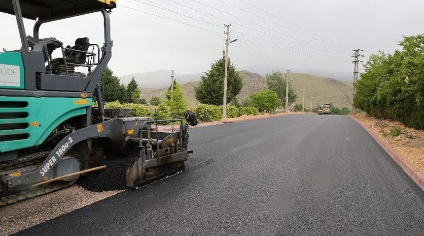 Niğde Belediyesi 5 Ayda 40 Bin Ton Asfalt Sererek Rekor Kırdı