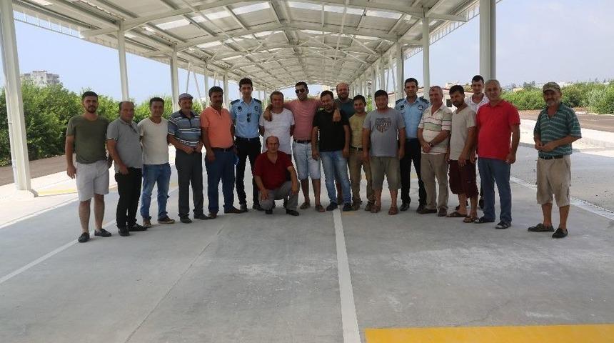 &Ccedil;eşmeli Mahallesi Modern Pazar Yerine Kavuştu