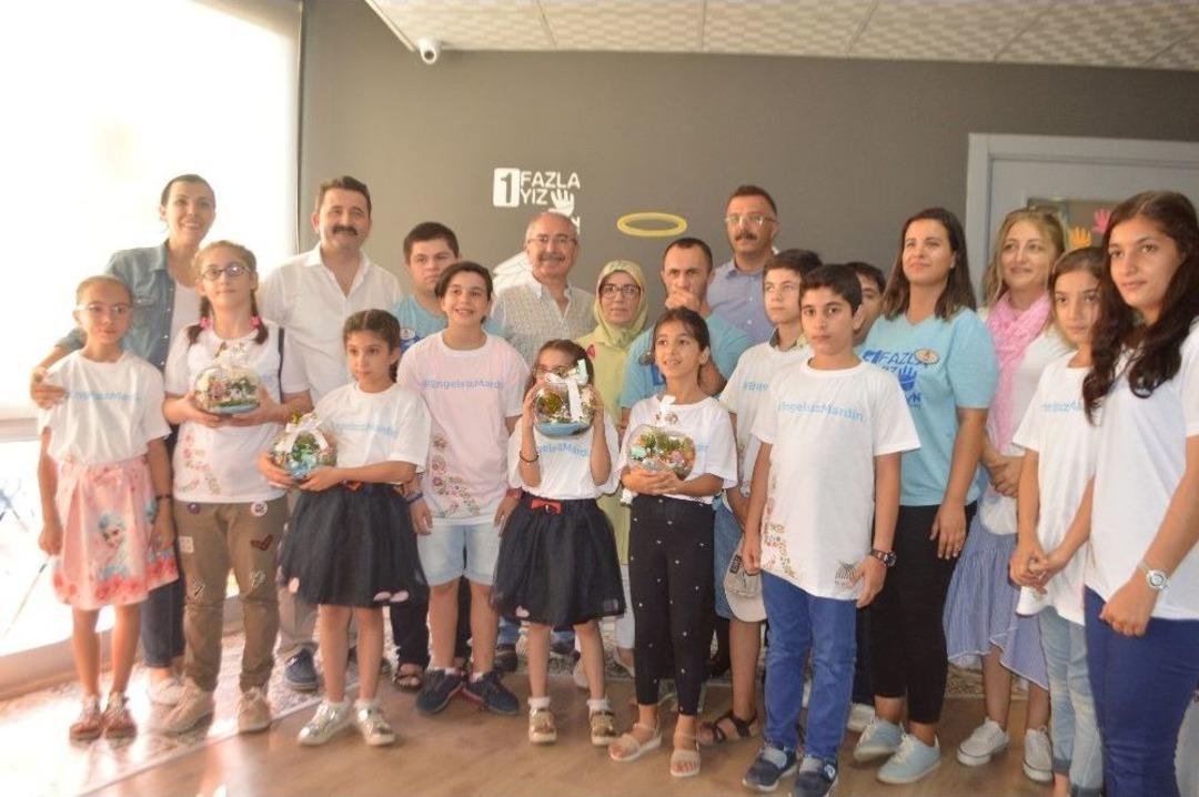 Mardin&rsquo;de Engelli Gen&ccedil;ler Teraryum At&ouml;lyesinde Bir Araya Geldi