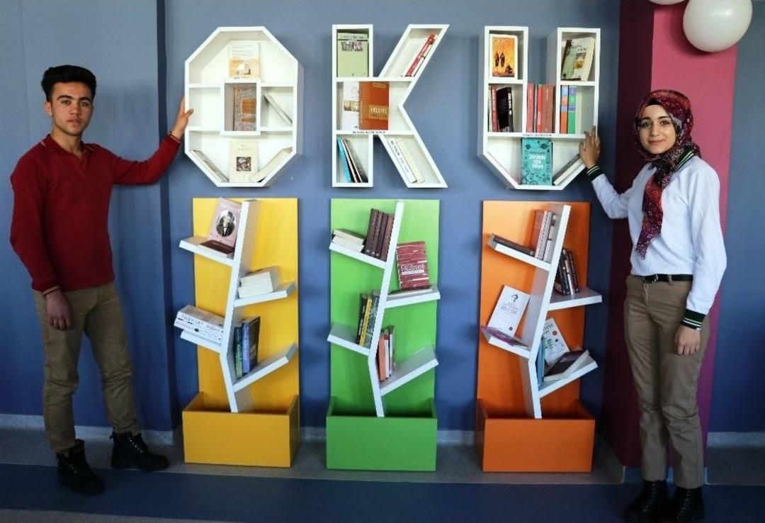 İpekyolu&rsquo;nda K&uuml;t&uuml;phane A&ccedil;ılışı Ve Karne T&ouml;reni