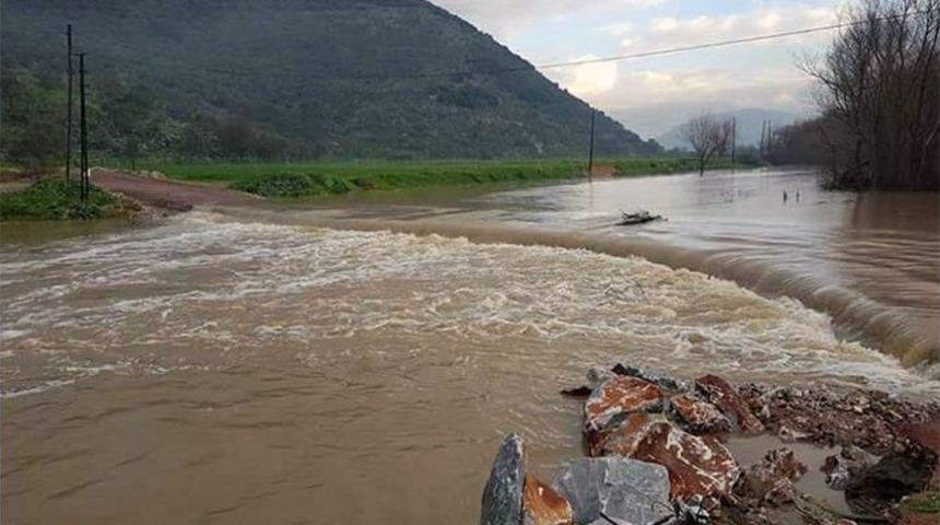 Milas’ta Tarım Arazileri Sular Altında Kaldı