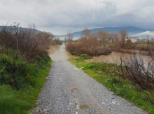 Milas’ta Tarım Arazileri Sular Altında Kaldı