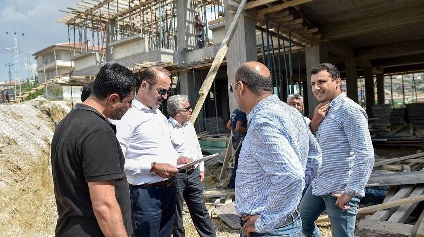 Kutlud&uuml;ğ&uuml;n Gen&ccedil;lik Merkezi&rsquo;nin Yapımı S&uuml;r&uuml;yor