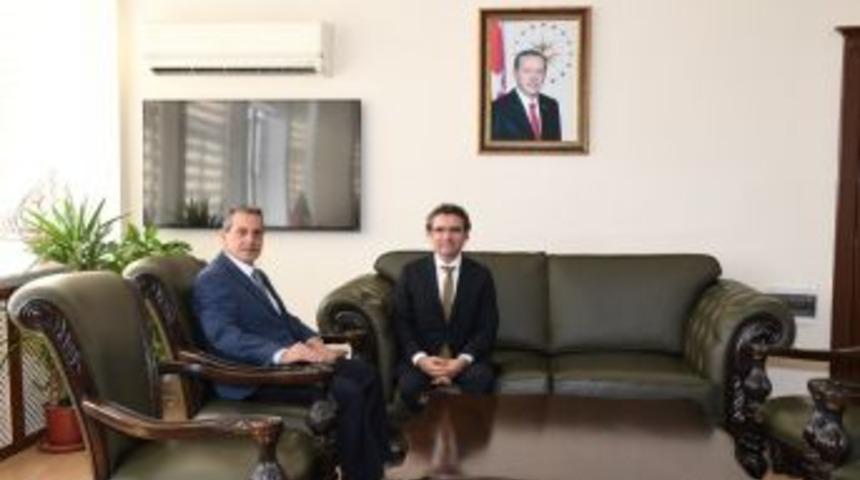 Başsavcı Karabacak Vali Kalkancı İle Bir Araya Geldi