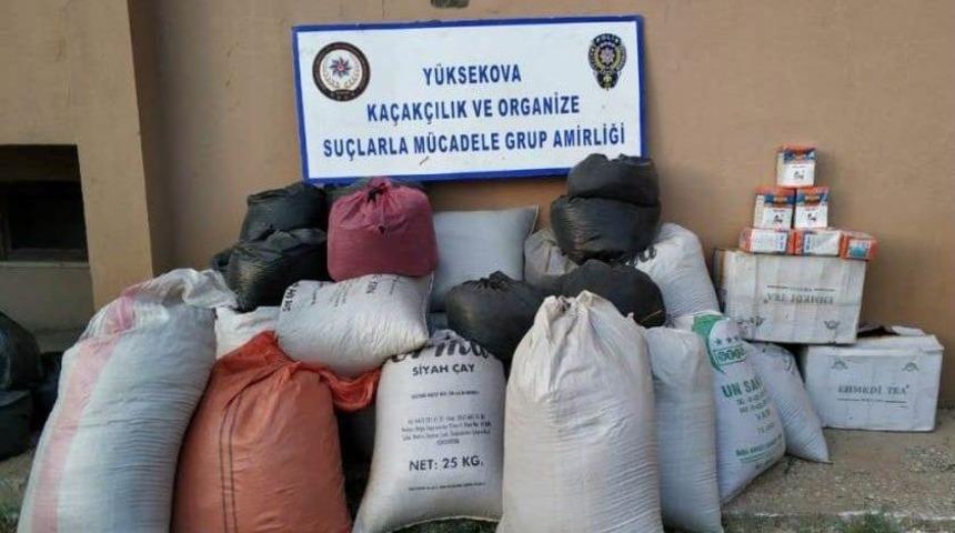 Hakkari İl Genelinde Kaçakçılık Operasyonu