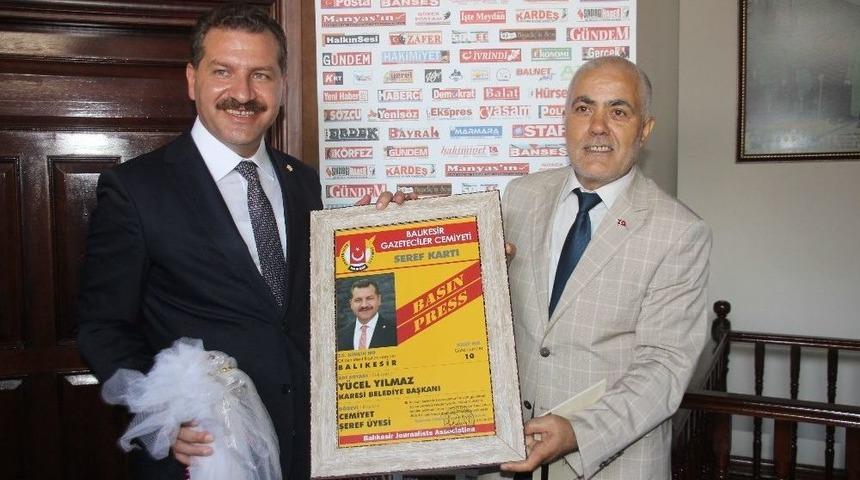 Başkan Yılmaz&rsquo;dan Basına Davet